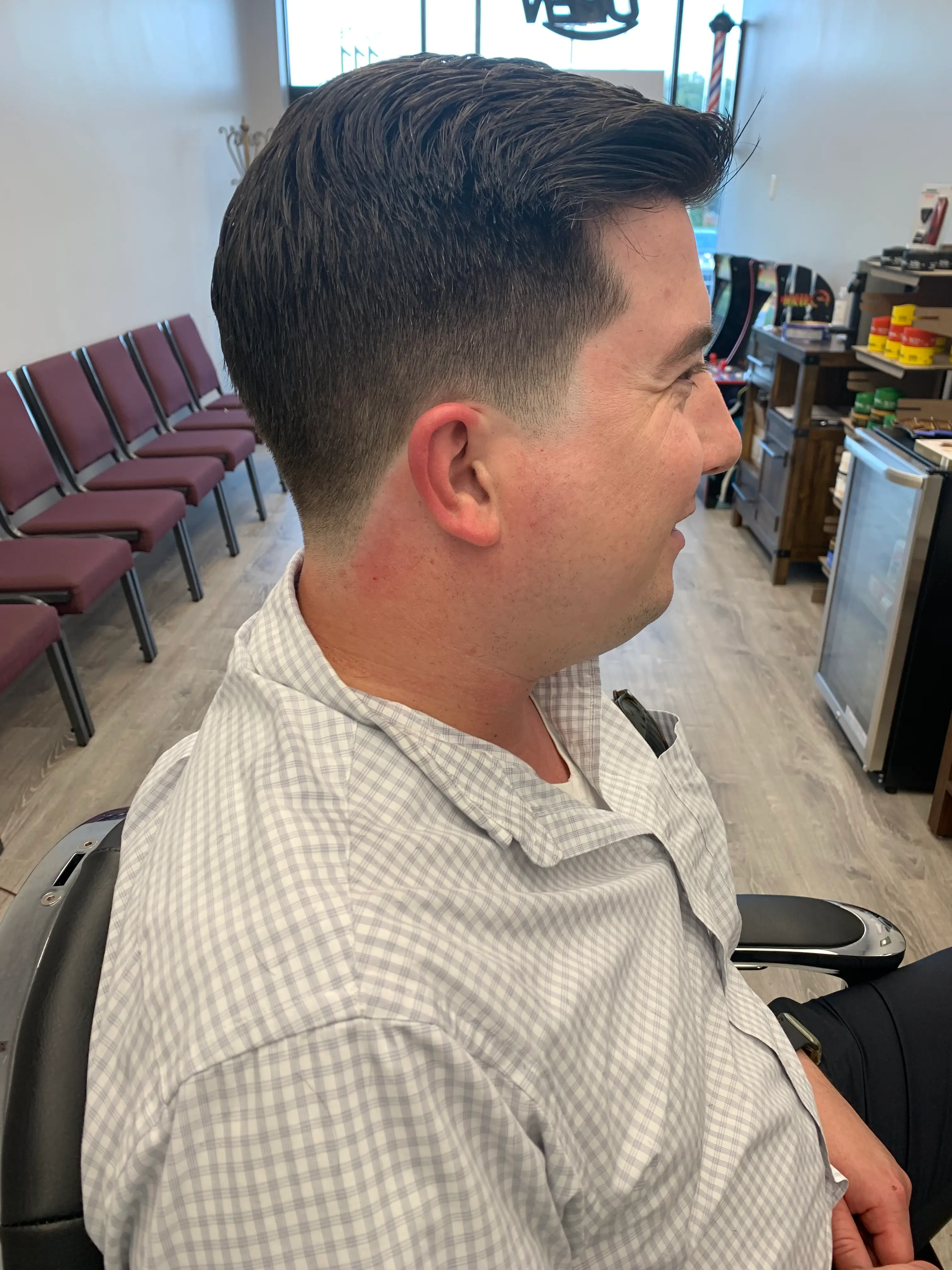 Classic men's hair cut