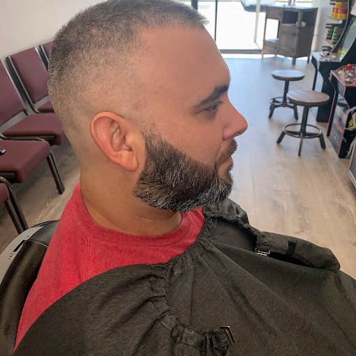 Complete haircut and beard trim service
