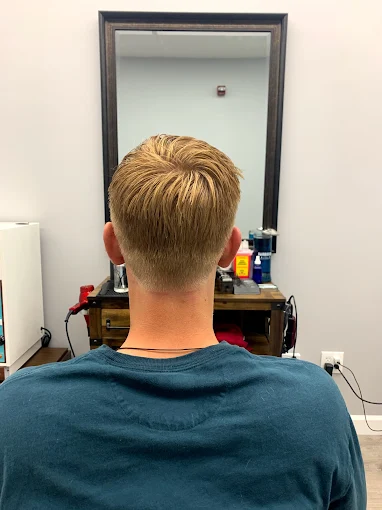 Classic men's haircut