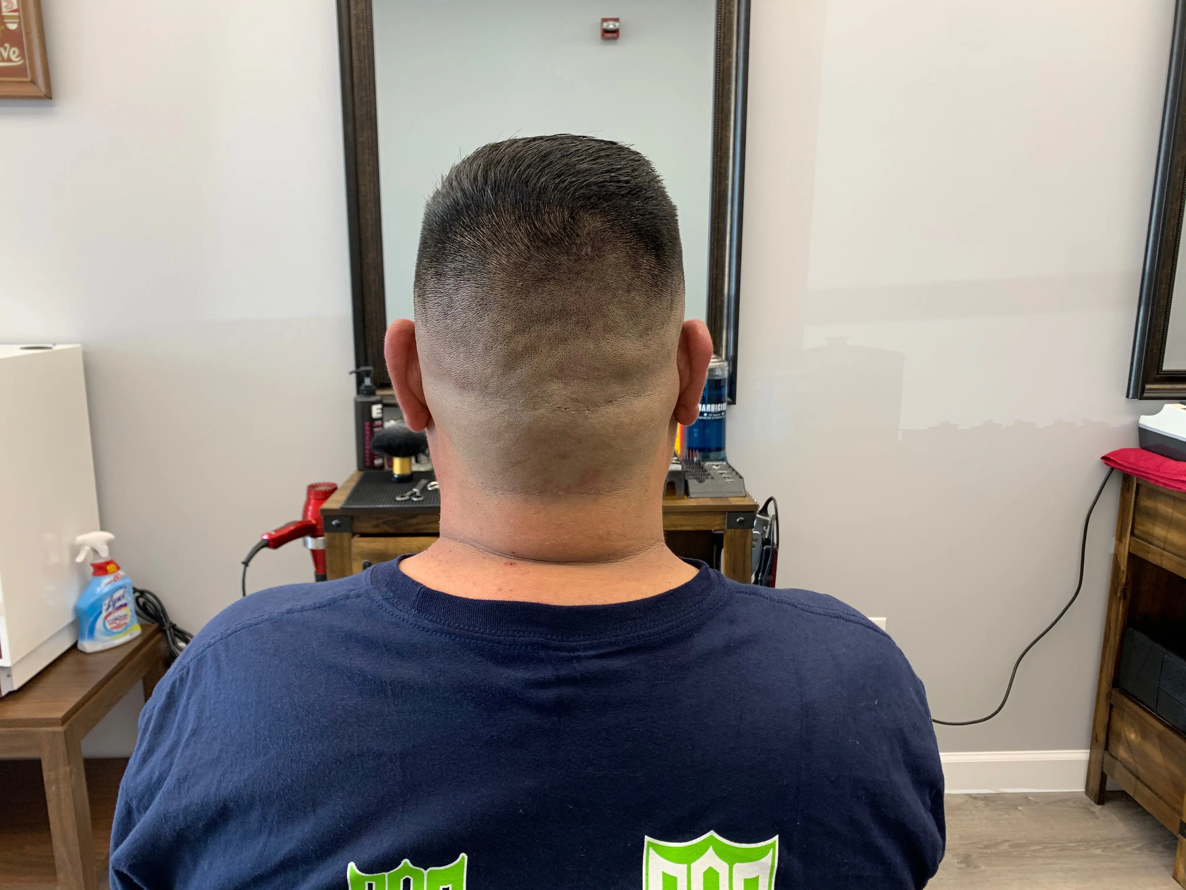 Precision neck shave service